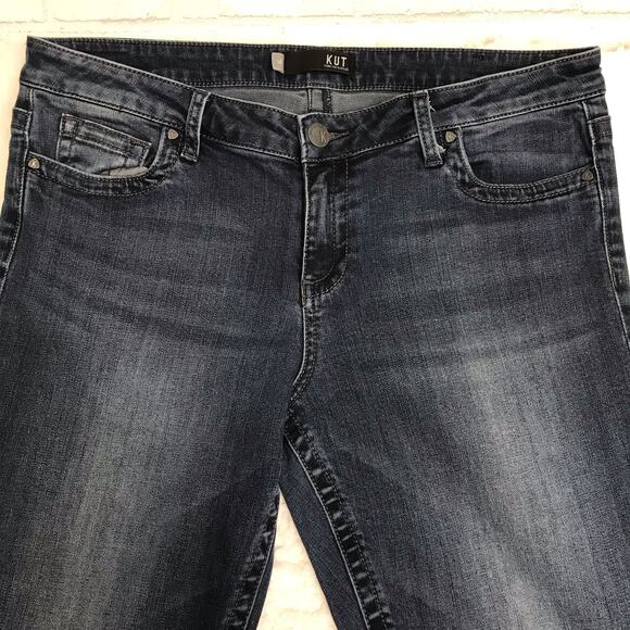 Kut from the Kloth Dark Wash Straight Leg Jeans - Picture 4 of 8